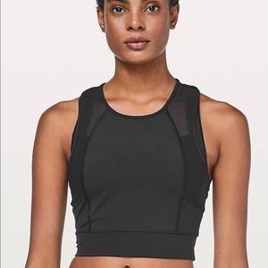 Lululemon ‘laser speed rain tank’ black crop 6